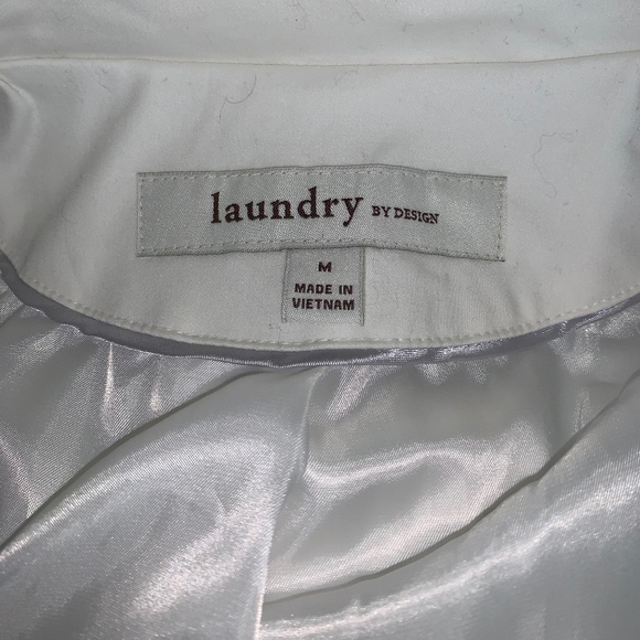 NWOT- Laundry by Design Flared Trench Coat! - Picture 5 of 5